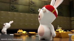 انیمیشن خرگوش های بازیگوش قسمت 18 - rabbids invasion